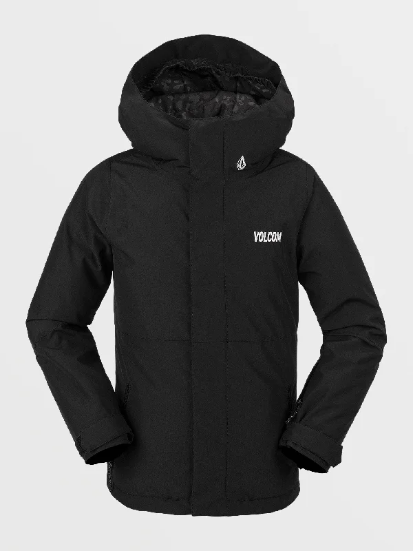 eco-friendly women's coatsKids Sass'N'Fras Insulated Jacket - Black