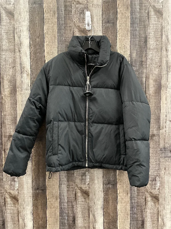 Men's Coats for All SeasonsCoat Puffer & Quilted By Express, Size: L